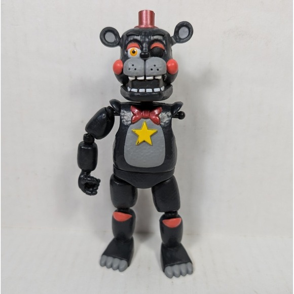 Five Nights at Freddys Lefty Action Figure INCOMPLETE Pizzeria Simulator 5" - Picture 2 of 7
